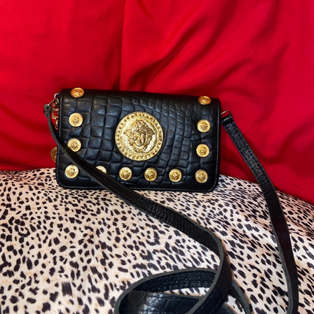 Authentic Versace Medusa Purse